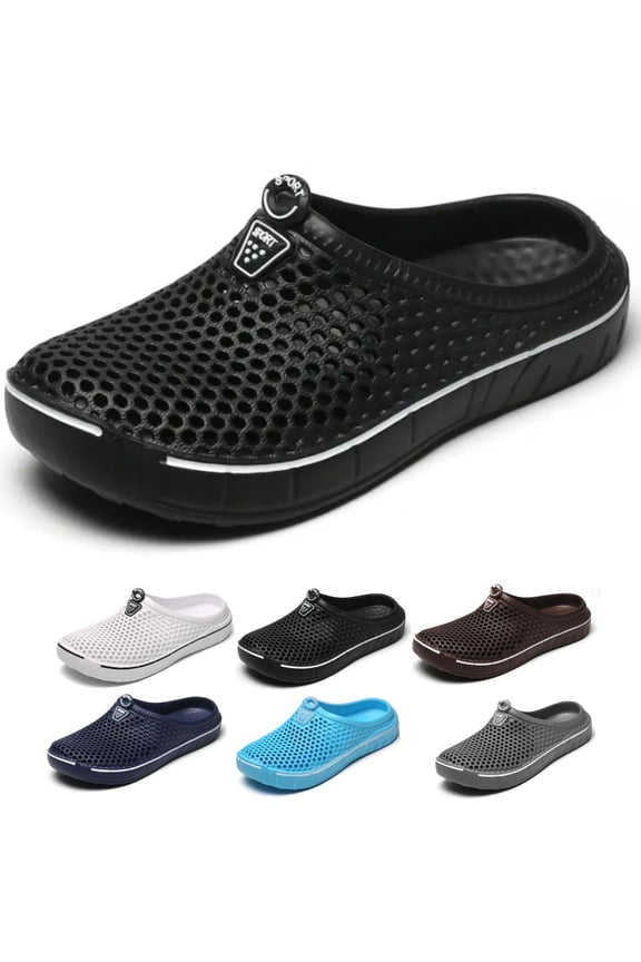 Unisex Clogs Shoes Slip-On Mules Non-Slip Garden Sandals for Outdoor Summer