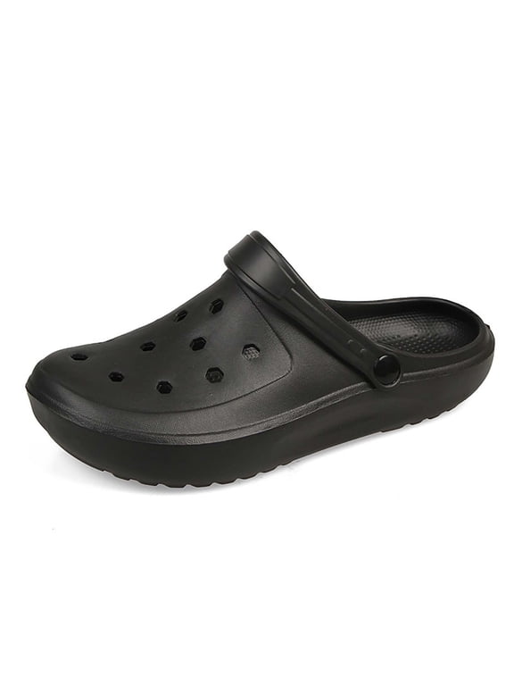 Unisex Clogs Thick Sole EVA Clog Non- Sandals Comfort Women Men Garden Shoes