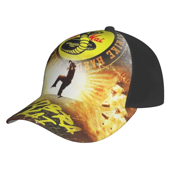 Unisex Cobra K-a Baseball Cap Adjustable Trucker Hat for Running Sports Hiking Camping