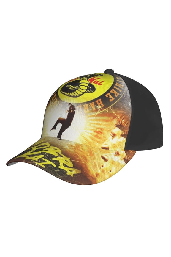 Unisex Cobra K-a Baseball Cap Adjustable Trucker Hat for Running Sports Hiking Camping