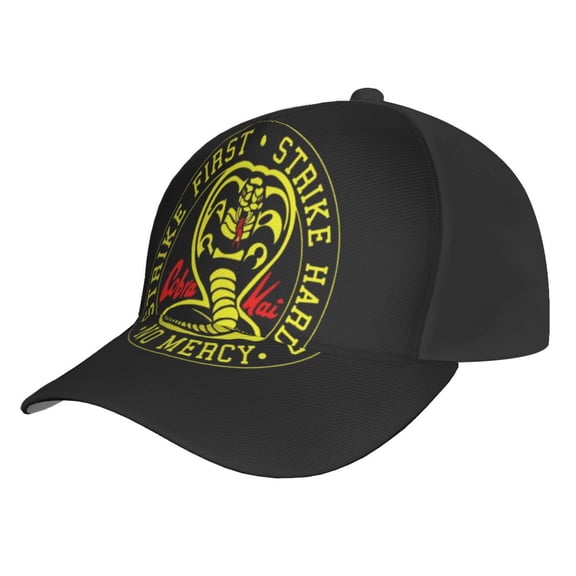 Unisex Cobra K-a Baseball Cap Adjustable Trucker Hat for Running Sports Hiking Camping