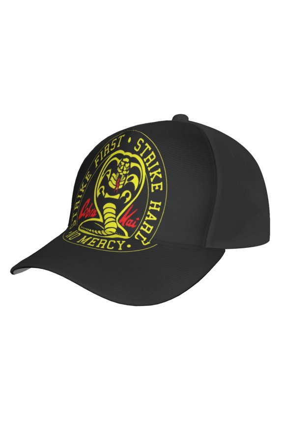 Unisex Cobra K-a Baseball Cap Adjustable Trucker Hat for Running Sports Hiking Camping