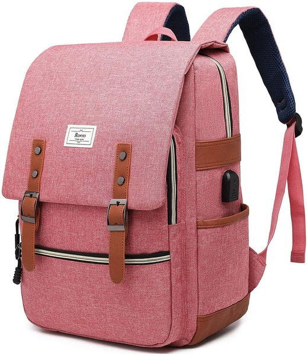 Unisex College Bag Fits up to 15.6 Laptop Casual Rucksack Waterproof School  Backpack Daypacks