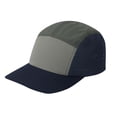 thumbnail image 1 of Unisex Color Block 5-Panel Camp Cap, Lightweight Adjustable Casual Outdoor Streetwear, 1 of 3
