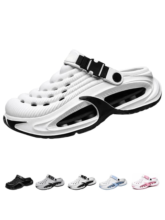 Unisex Comfort Cloud Slides, Lightweight Cushioned Slip On EVA Mules with Arch Support, Casual Sandals for Men and Women