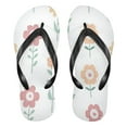 thumbnail image 1 of Unisex Comfort Flip Flops Summer Thong Sandals Non Slip Soles Flip Flop for Beach, Pool, and Daily Wear Simple and Adorable Flowers S, 1 of 8