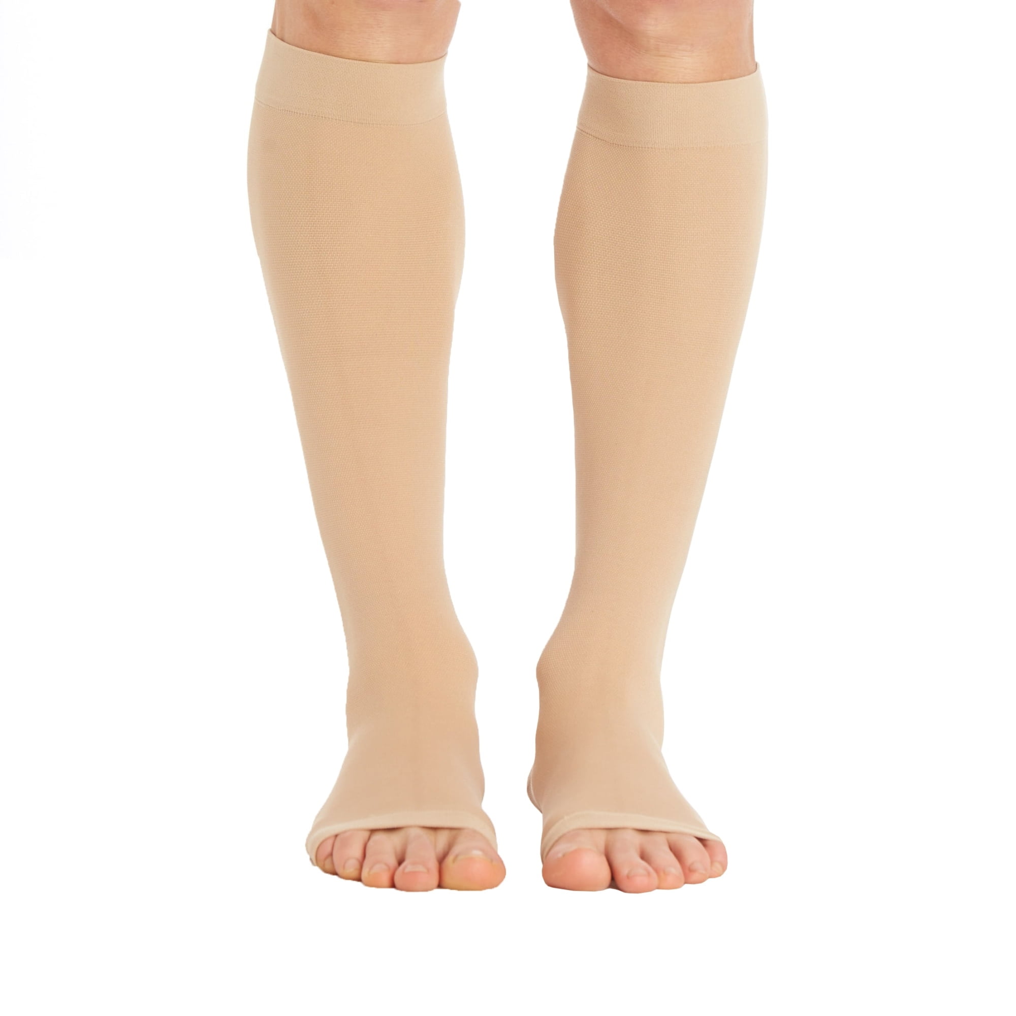 Unisex Compression Socks 20-30mmHg with Open Toe - USA