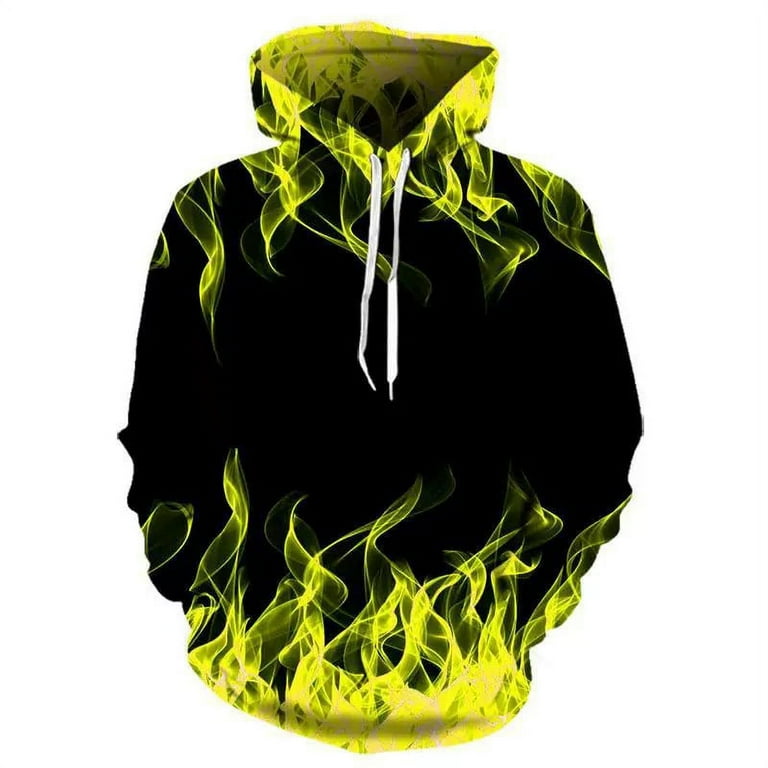 Unisex Cool Hoodie 3D Printed Hooded Pullover Casual Long Sleeve