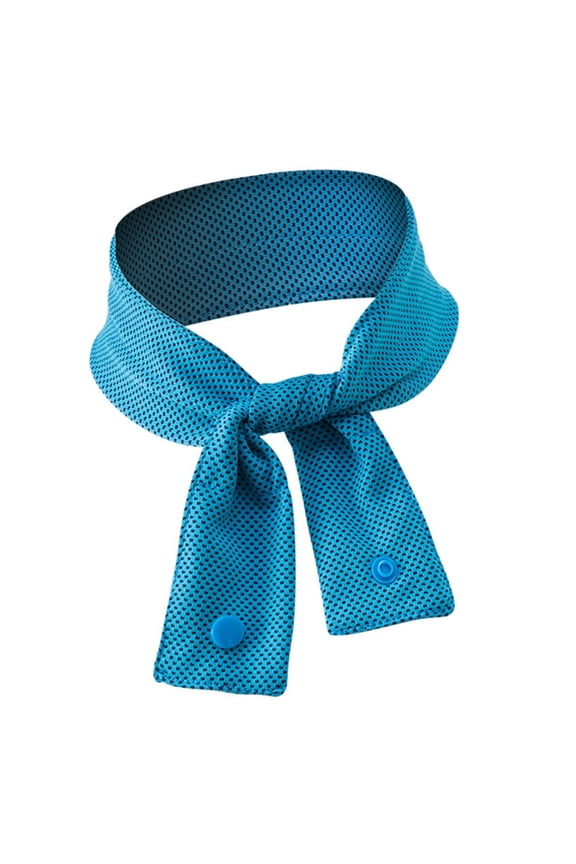 Unisex Cooling Neck Band Sport Headpiece Quick Cooling Scarf For Outside Fans Lightweight Reusable Ice Pack Scarf