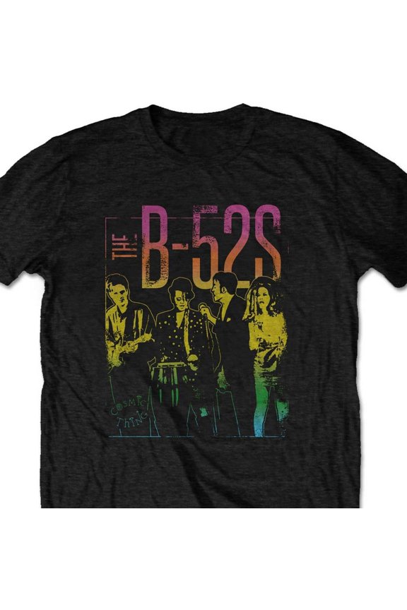 Unisex Cosmic Thing '80s New Wave Classic Dance Rock Art Pop Band Tee