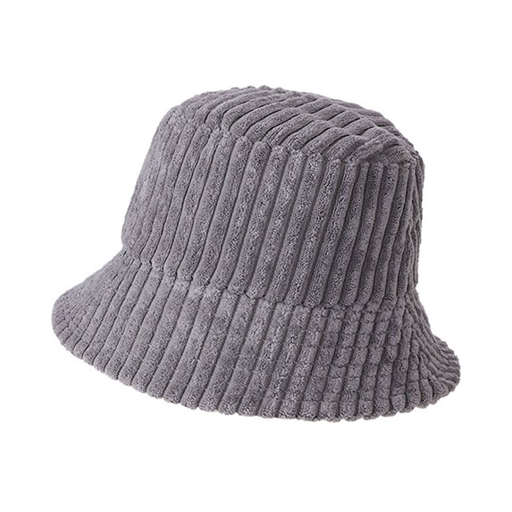 Unisex Cotton Bucket Hat for Women, Flat Top Casual Lady Fall Winter Outdoor Bucket Hat Fisherman Cap