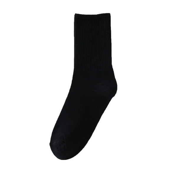 Unisex Cotton Crew Socks Athletic Crew Socks for Men/Women Classic Plain Colors