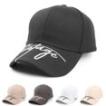 thumbnail image 1 of Unisex Cotton Dad Hat with Embroidered Detail Low Profile Unstructured Adjustable Baseball Cap, 1 of 4