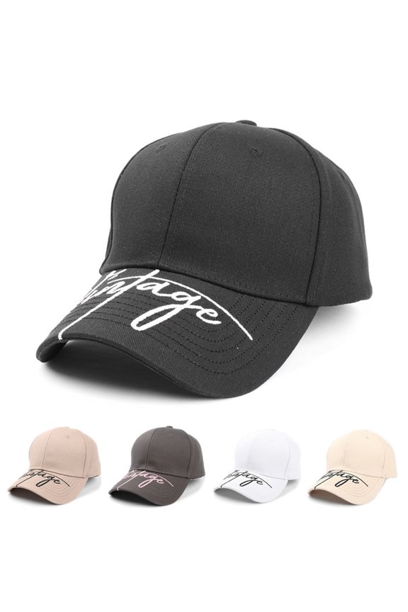 Unisex Cotton Dad Hat with Embroidered Detail Low Profile Unstructured Adjustable Baseball Cap