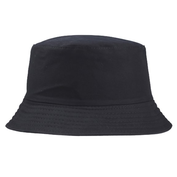 Unisex Cotton Fisherman Hat Solid Color Beach Outdoor Sunshade Hip Hop Basin Cap
