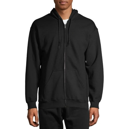 Unisex Cotton/Poly (Full Zip) Hooded Sweatshirt-Heavy Blend
