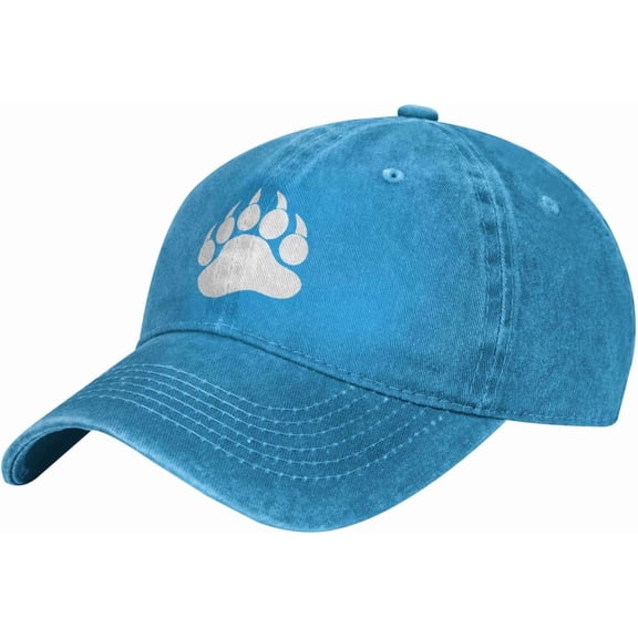 Unisex Cowboy Baseball Cap Gay Bear Pride Paw Adjustable Trucker Cap Baseball Cap