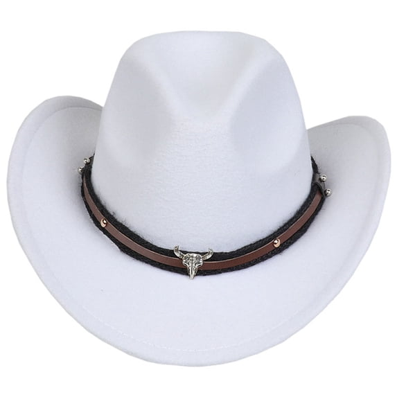 Unisex Cowboy Hat for Kids Cowgirl Hat for Toddler Cowboy Hat with Buckle Belt