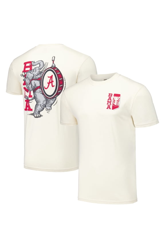 Unisex Cream Alabama Crimson Tide Hyper Local Vintage Bama Band T-Shirt