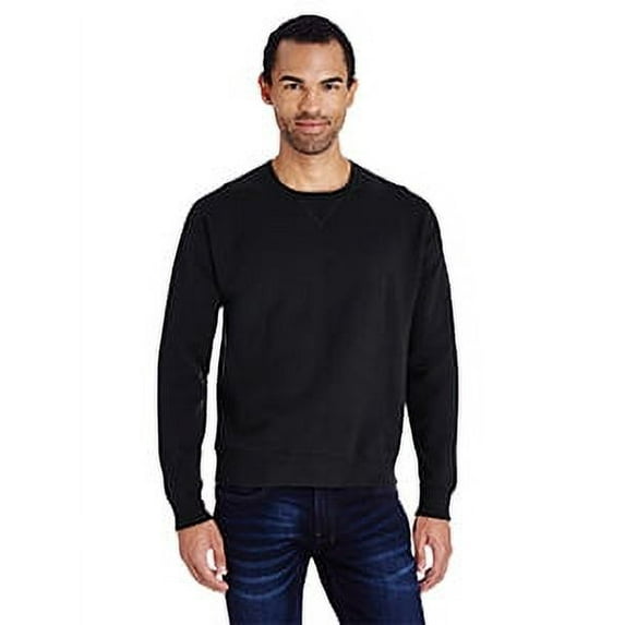Unisex Crew Sweatshirt - BLACK - S