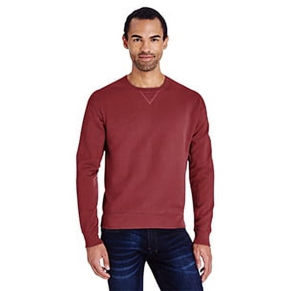 Unisex Crew Sweatshirt - CAYENNE - L