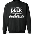 thumbnail image 1 of Unisex Crewneck Sweatshirt Custom Sweater Slim Fit Long Sleeve Sweater - Dark Heather 3X-Large, 1 of 2