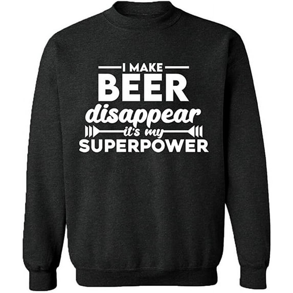 Unisex Crewneck Sweatshirt Custom Sweater Slim Fit Long Sleeve Sweater - Dark Heather 3X-Large