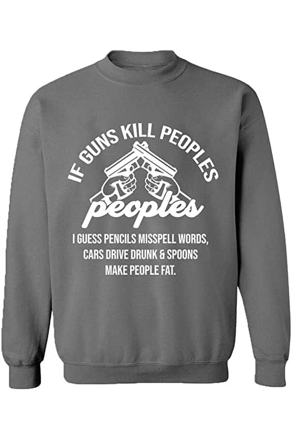 Unisex Crewneck Sweatshirt,, Custom Sweater, Slim Fit, Long Sleeve Sweater - Graphite Heather 3X-Large