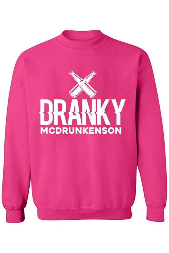 Unisex Crewneck Sweatshirt Custom Sweater Slim Fit Long Sleeve Sweater - Heliconia Small