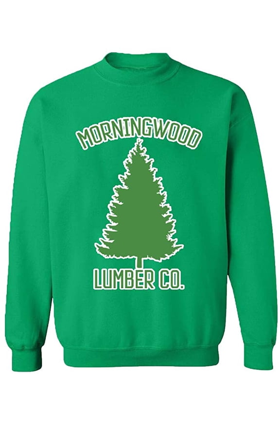 Unisex Crewneck Sweatshirt Custom Sweater Slim Fit Long Sleeve Sweater - Irish Green Small