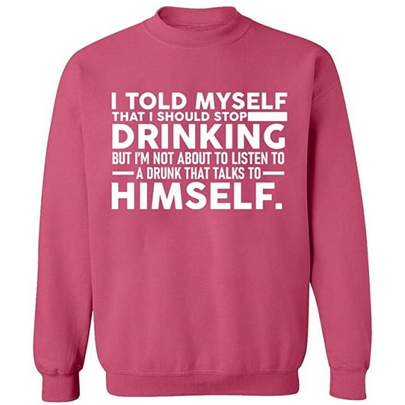 Unisex Crewneck Sweatshirt,, Custom Sweater, Slim Fit, Long Sleeve Sweater - Safety Pink 3X-Large