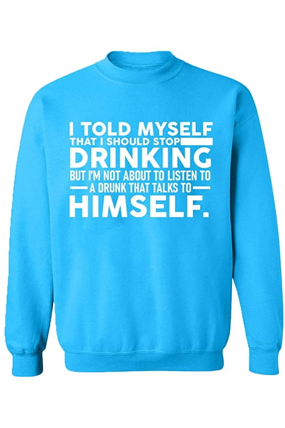 Unisex Crewneck Sweatshirt,, Custom Sweater, Slim Fit, Long Sleeve Sweater - Sapphire Large