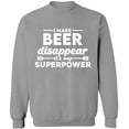 thumbnail image 1 of Unisex Crewneck Sweatshirt Custom Sweater Slim Fit Long Sleeve Sweater - Sport Grey 2X-Large, 1 of 2