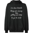 thumbnail image 1 of Unisex Crewneck Sweatshirt, I Have Done Terrible Things For Money, Slim Fit, Long Sleeve Sweater - Dark Heather 3X-Large, 1 of 2