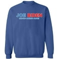 thumbnail image 1 of Unisex Crewneck Sweatshirt, Joe Biden Keeping America Great, Slim Fit, Long Sleeve Sweater - Indigo Blue 3X-Large, 1 of 2