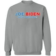 thumbnail image 1 of Unisex Crewneck Sweatshirt, Joe Biden Keeping America Great, Slim Fit, Long Sleeve Sweater - Sport Grey 2X-Large, 1 of 2