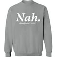 thumbnail image 1 of Unisex Crewneck Sweatshirt, Nah Rosa Parks TM 1995, Custom Sweater, Slim Fit, Long Sleeve Sweater - Sport Grey Small, 1 of 2