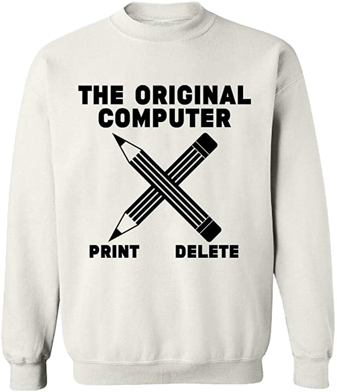Unisex Crewneck Sweatshirt, Original Computer Print, Custom Sweater ...
