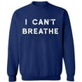thumbnail image 1 of Unisex Crewneck Sweatshirt, Slim Fit, Long Sleeve Sweater - Navy Blue 2X-Large, 1 of 2