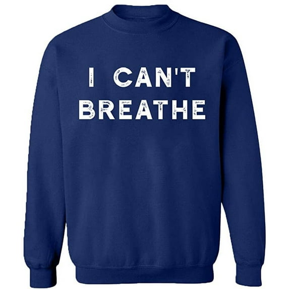 Unisex Crewneck Sweatshirt, Slim Fit, Long Sleeve Sweater - Navy Blue 2X-Large