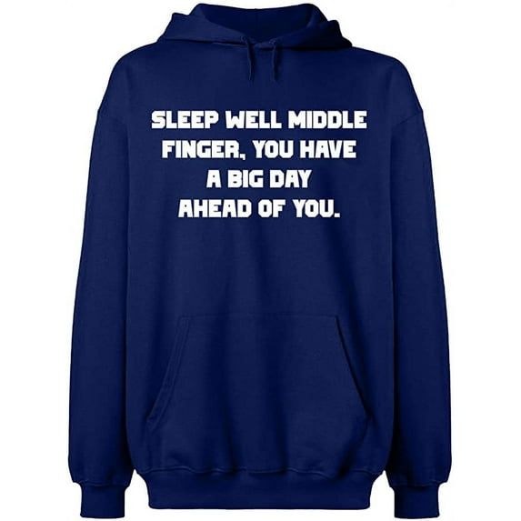 Unisex Crewneck Sweatshirt, Slim Fit, Long Sleeve Sweater - Navy Blue Medium