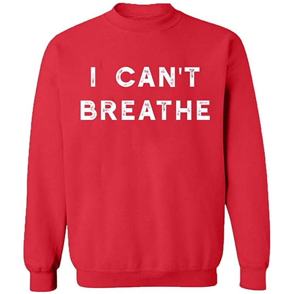 Unisex Crewneck Sweatshirt, Slim Fit, Long Sleeve Sweater - Red Small