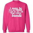 thumbnail image 1 of Unisex Crewneck Sweatshirt, The Cool Bands, Custom Sweater, Slim Fit, Long Sleeve Sweater - Heliconia 2X-Large, 1 of 1