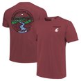 thumbnail image 1 of Unisex Crimson Washington State Cougars Scenic Comfort Colors T-Shirt, 1 of 3