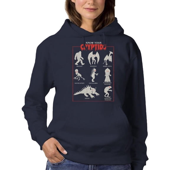 Unisex Cryptid Enthusiast Tee Hoodie Women's