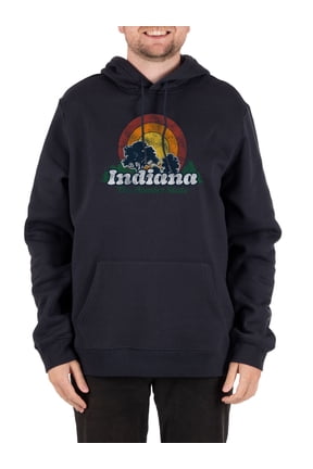 Unisex Custom State Indiana Hoodie Pullover Sweatshirt from Home Free, Sizes S-2XL