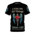 thumbnail image 1 of Unisex Cut & Sew Tee (AOP), 1 of 4