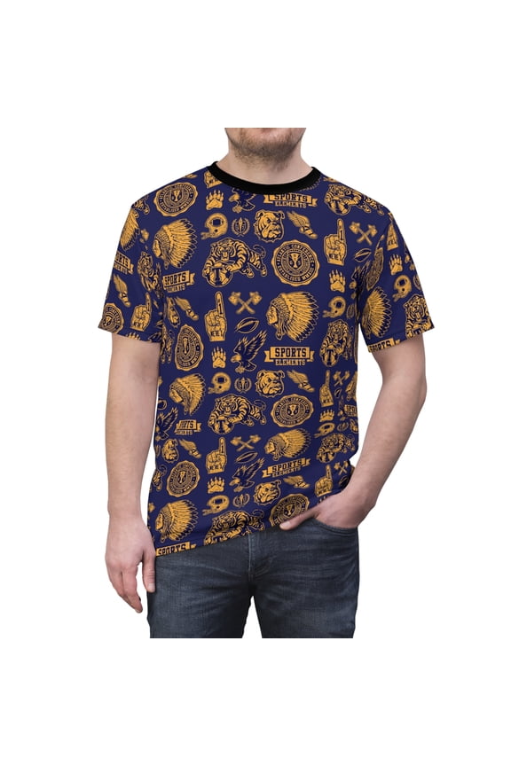Unisex Cut & Sew Tee (AOP)