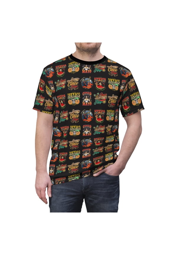 Unisex Cut & Sew Tee (AOP)