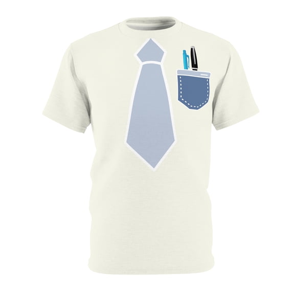Unisex Cut & Sew Tee Business Casual Party in the Back Shirt